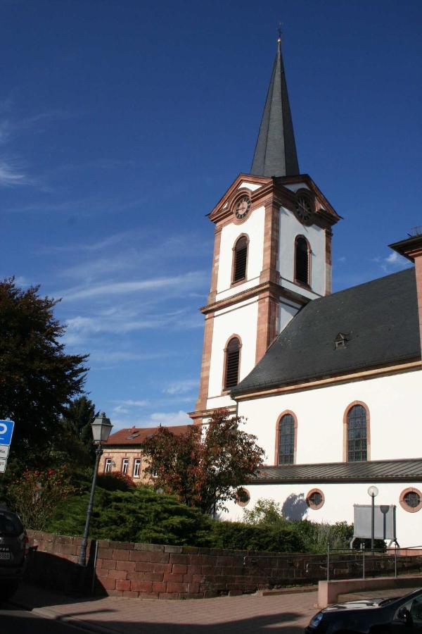 Ferienwohnung Spatzennest In Edesheim Ngoại thất bức ảnh